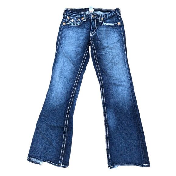 Vintage True Religion Jeans Size 31 BILLY BIG T Blue - Picture 5 of 12